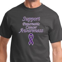 Support Pancreatic Cancer Awareness Mens Shirts