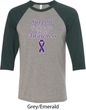 Support Pancreatic Cancer Awareness Raglan Shirt