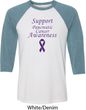 Support Pancreatic Cancer Awareness Raglan Shirt
