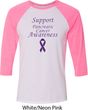 Support Pancreatic Cancer Awareness Raglan Shirt