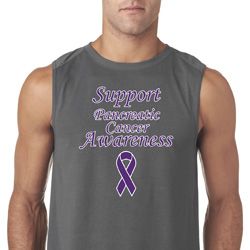 Support Pancreatic Cancer Awareness Sleeveless Shirt