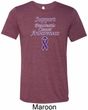 Support Pancreatic Cancer Awareness Tri Blend Tee