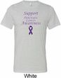 Support Pancreatic Cancer Awareness Tri Blend Tee