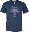 Support Pancreatic Cancer Awareness Tri Blend V-neck