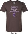 Support Pancreatic Cancer Awareness Tri Blend V-neck