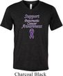 Support Pancreatic Cancer Awareness Tri Blend V-neck