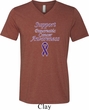Support Pancreatic Cancer Awareness Tri Blend V-neck