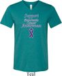 Support Pancreatic Cancer Awareness Tri Blend V-neck