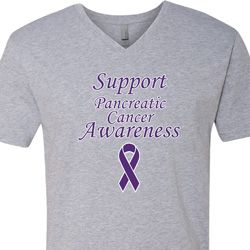 Support Pancreatic Cancer Awareness V-neck