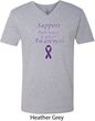Support Pancreatic Cancer Awareness V-neck