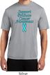 Support Prostate Cancer Awareness Dry Wicking T-shirt