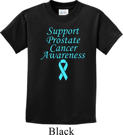Support Prostate Cancer Awareness Kids T-shirt