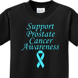 Support Prostate Cancer Awareness Kids T-shirt