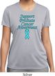 Support Prostate Cancer Awareness Ladies Dry Wicking T-shirt