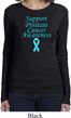 Support Prostate Cancer Awareness Ladies Long Sleeve