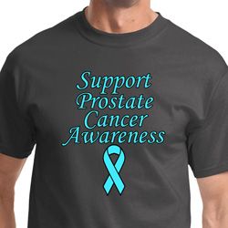 Support Prostate Cancer Awareness Mens Shirts