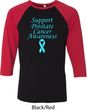 Support Prostate Cancer Awareness Raglan Shirt