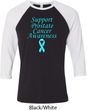 Support Prostate Cancer Awareness Raglan Shirt