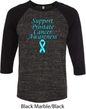 Support Prostate Cancer Awareness Raglan Shirt