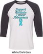 Support Prostate Cancer Awareness Raglan Shirt