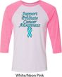 Support Prostate Cancer Awareness Raglan Shirt