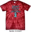 Support Prostate Cancer Awareness Tie Dye T-Shirt