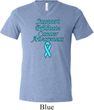 Support Prostate Cancer Awareness Tri Blend V-neck