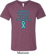 Support Prostate Cancer Awareness Tri Blend V-neck