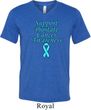 Support Prostate Cancer Awareness Tri Blend V-neck