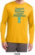 Support Prostate Cancer Dry Wicking Long Sleeve