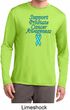 Support Prostate Cancer Dry Wicking Long Sleeve
