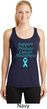 Support Prostate Cancer Ladies Dry Wicking Racerback