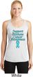 Support Prostate Cancer Ladies Dry Wicking Racerback