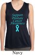 Support Prostate Cancer Ladies Dry Wicking Sleeveless Shirt