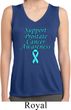 Support Prostate Cancer Ladies Dry Wicking Sleeveless Shirt