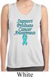 Support Prostate Cancer Ladies Dry Wicking Sleeveless Shirt