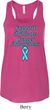 Support Prostate Cancer Ladies Flowy Racerback