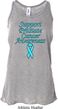 Support Prostate Cancer Ladies Flowy Racerback