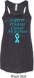 Support Prostate Cancer Ladies Flowy Racerback