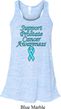 Support Prostate Cancer Ladies Flowy Racerback