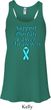 Support Prostate Cancer Ladies Flowy Racerback