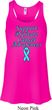 Support Prostate Cancer Ladies Flowy Racerback
