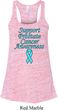 Support Prostate Cancer Ladies Flowy Racerback