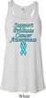 Support Prostate Cancer Ladies Flowy Racerback