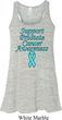 Support Prostate Cancer Ladies Flowy Racerback