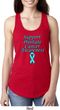 Support Prostate Cancer Ladies Ideal Racerback