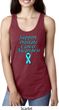 Support Prostate Cancer Ladies Ideal Racerback