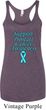 Support Prostate Cancer Ladies Tri Blend Racerback