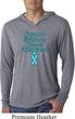 Support Prostate Cancer Lightweight Hoodie Tee