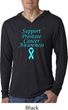 Support Prostate Cancer Lightweight Hoodie Tee